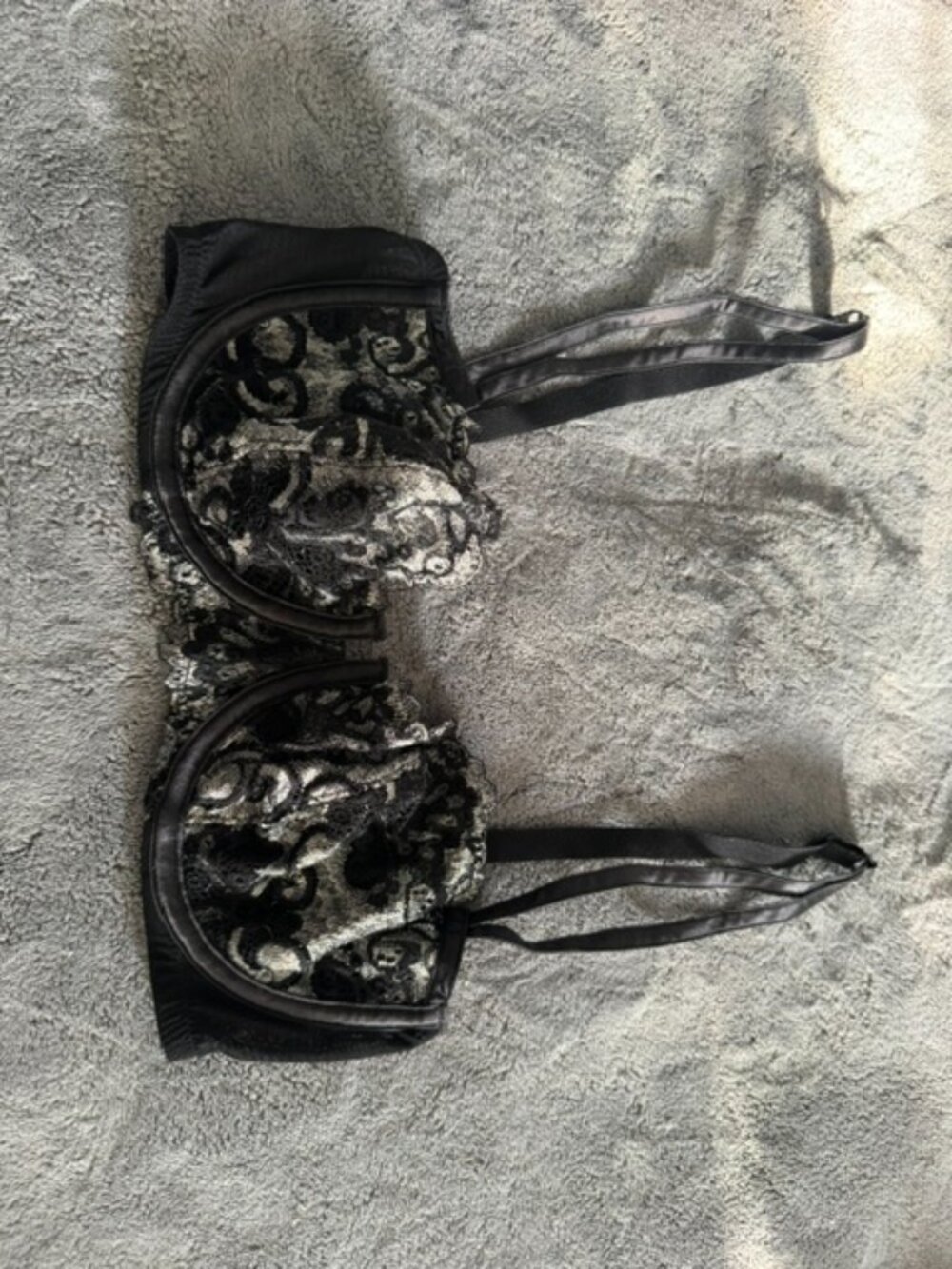 LA PERLA LACE BRA - BLACK LACE